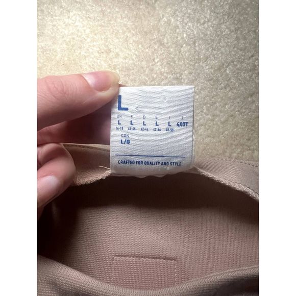 Reebok Classic Cropped Top I Pink | L (16-18) - Picture 4 of 5